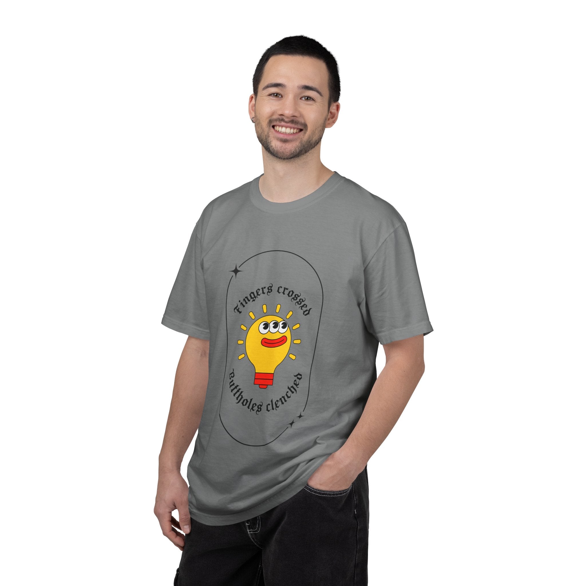 Fingers Crossed, Butthole Clenched Shirt