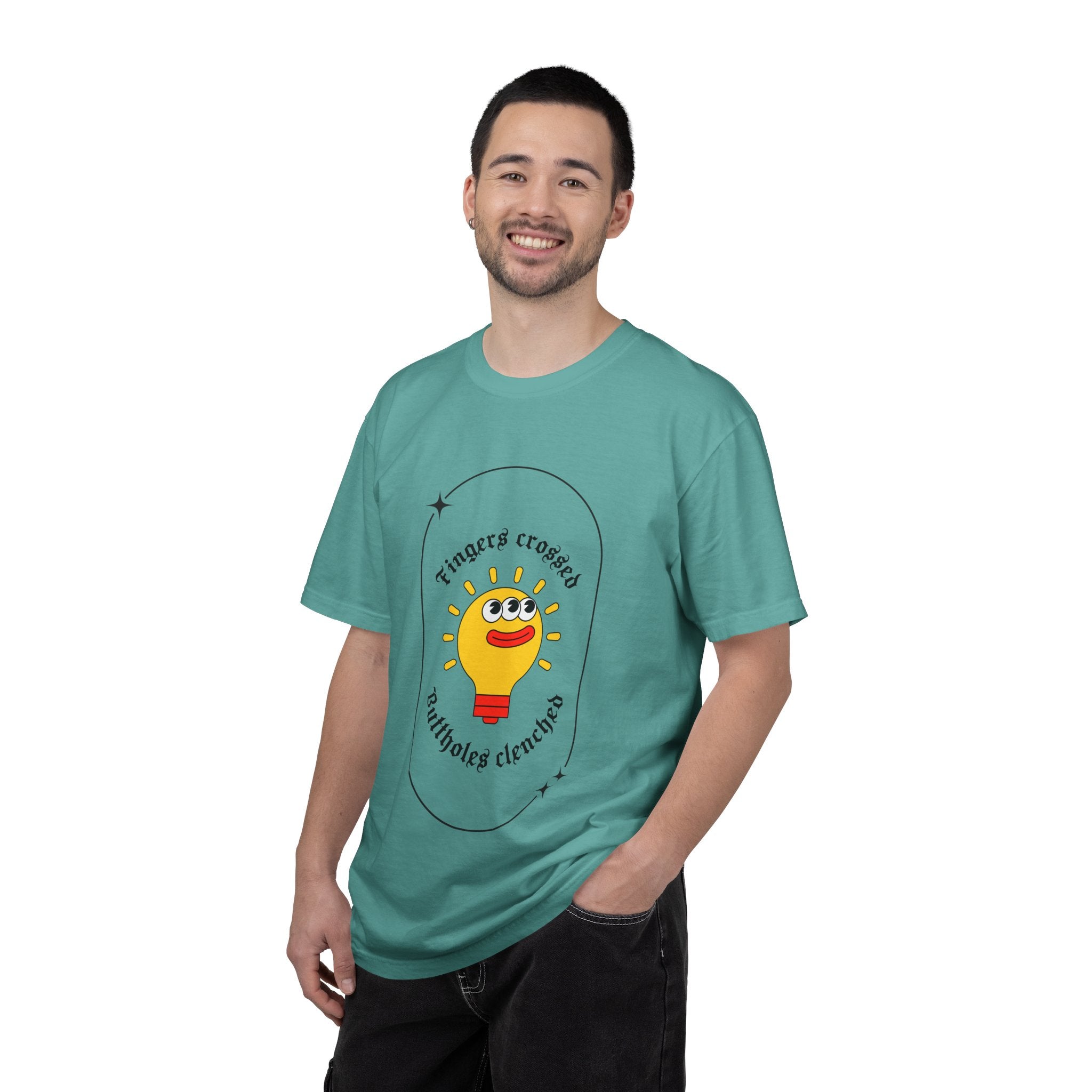 Fingers Crossed, Butthole Clenched Shirt